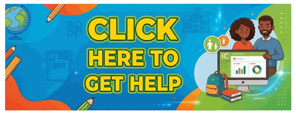 Click here to get help with the Parent Portal
